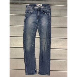 Levis‎ 511 Slim Fit Jeans Women Size 14 26x29 Blue Medium Wash Denim Straight